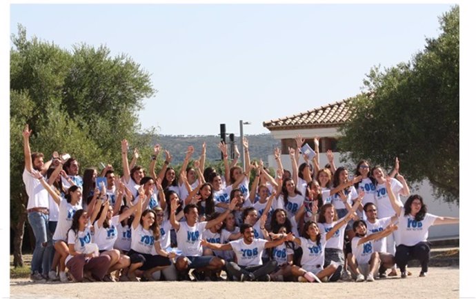 Participantes en el programa de formación para jóvenes ByG On Campus de la Fundación Endesa.