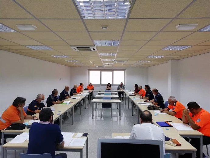 Reunión del Consejo Asesor del Voluntariado de Protección Civil de Baleares.