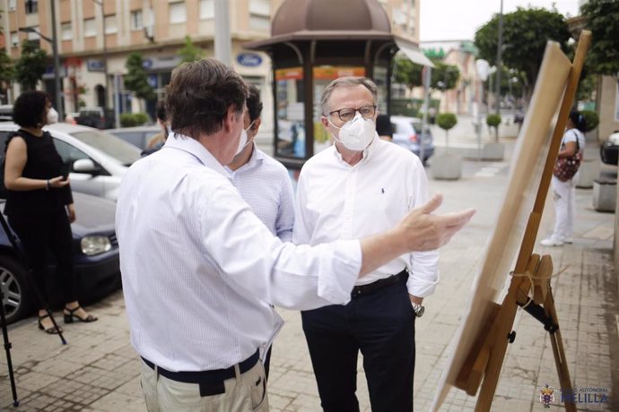 El presidente de Melilla, Eduardo de Castro, en un acto público