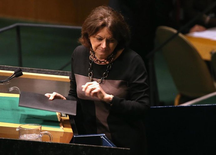 La subsecretaria general de la ONU para Asuntos Políticos y de Construcción de la Paz, Rosemary DiCarlo