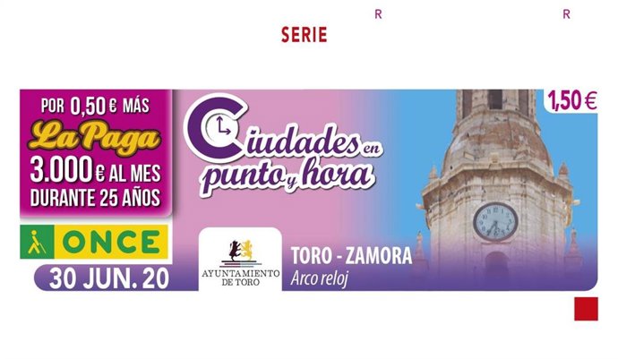 Cupón de la ONCE del 30 de junio de 2020
