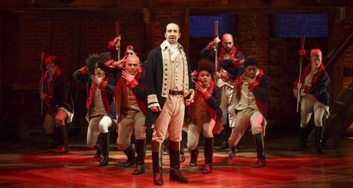 Imagen del musical Hamilton