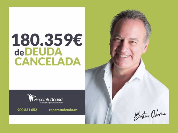 COMUNICADO: Repara tu deuda Abogados cancela  180.359  en Lleida, Catalunya, me