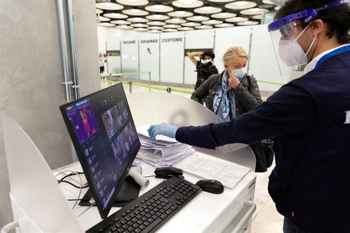 Control de temperatura en Madrid-Barajas