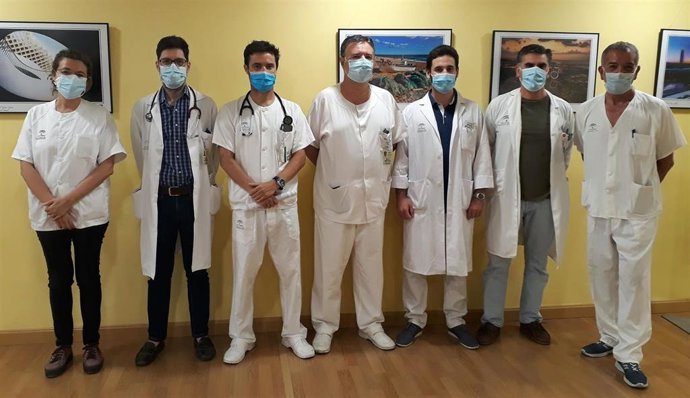 Profesionales del Hospital Universitario de Valme de Sevilla