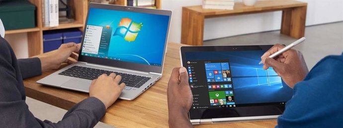 Windows 7 y Windows 10