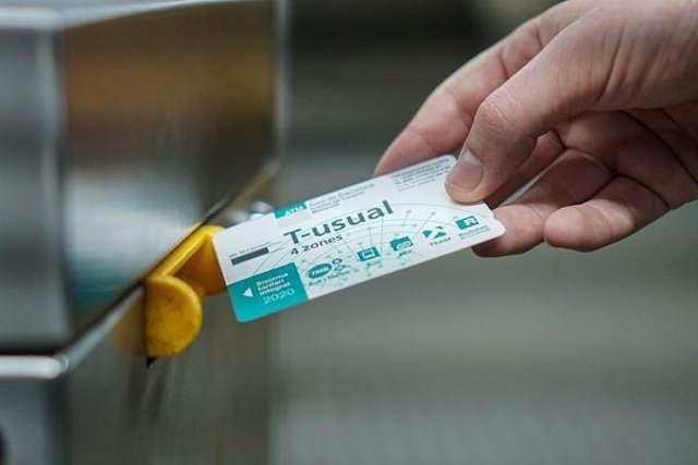 Validación de un título de transporte