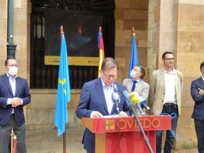 El alcalde de Oviedo, Alfredo Canteli.