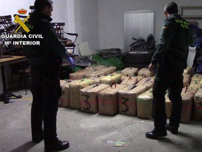 Imagen de archivo de una operación policial contra el narcotráfico