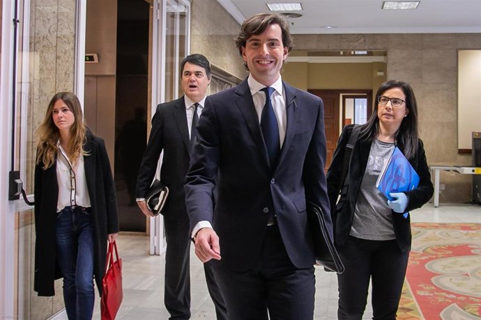 El vicesecretario de Comunicación del PP, Pablo Montesinos. En Madrid (España) a 23 de abril de 2020.