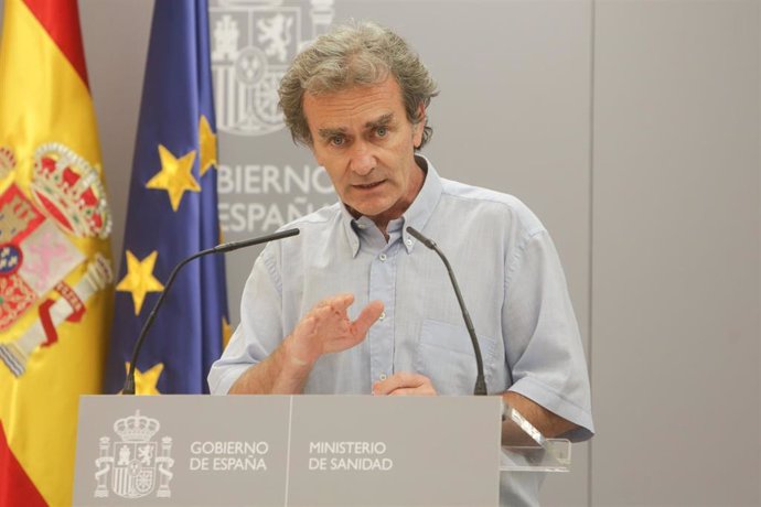 El director del Centro de Coordinación de Alertas y Emergencias Sanitarias (CCAES), Fernando Simón.