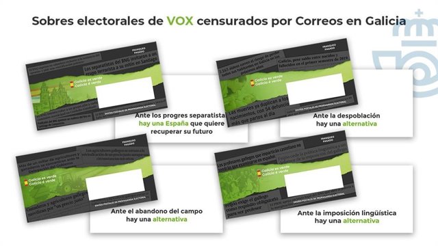 Sobres de Vox