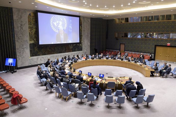Coronavirus.- El Consejo de Seguridad de la ONU reclama por unanimidad un alto e
