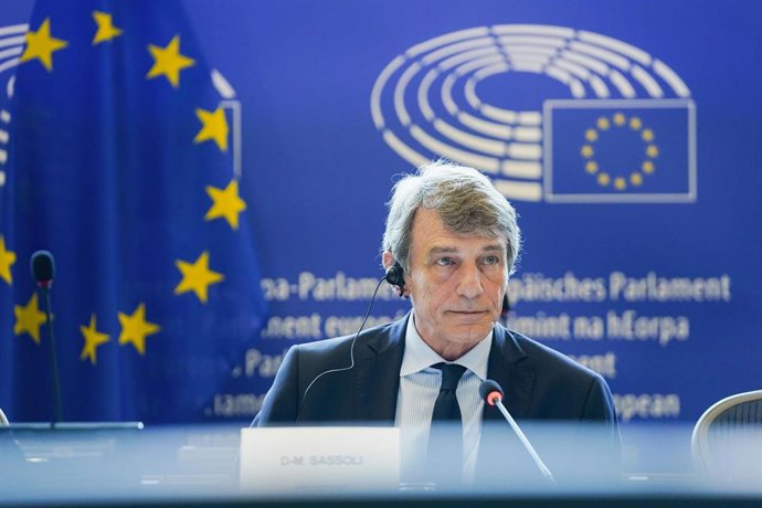 El presidente del Parlamento Europeo, David Sassoli