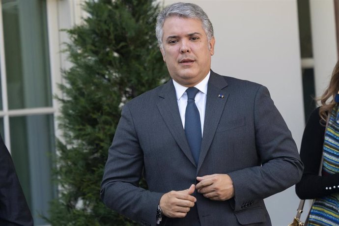 El presidente de Colombia, Iván Duque