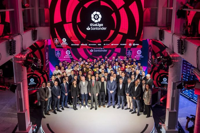 ELaLiga Santander se presenta con el apoyo de 34 clubs de LaLiga Santander y LaLiga SmartBank