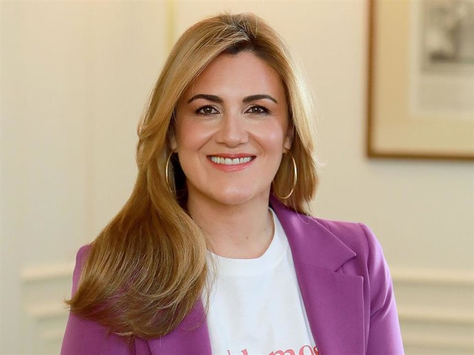 Carlota Corredera, en la presentación de su último libro, "Hablemos de nosotras"