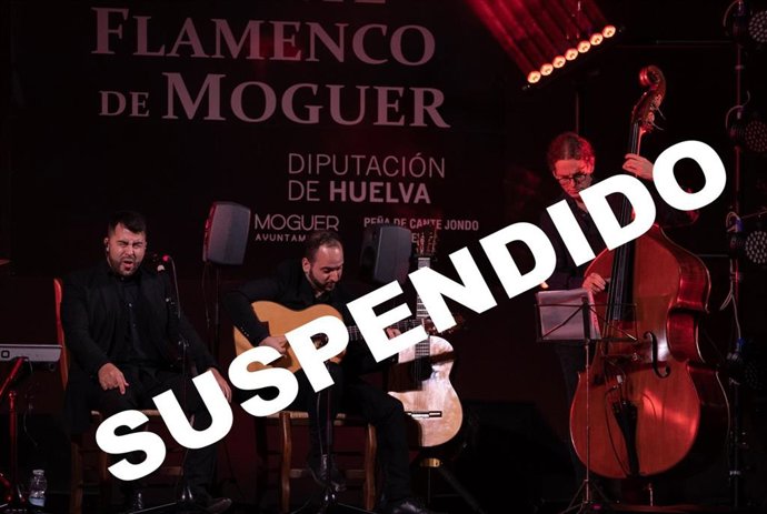 Suspenden el Festival de Cante Flamenco de Moguer. 