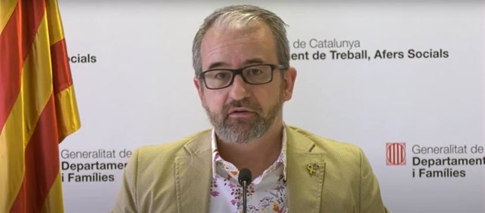 El secretario general de Trabajo, Asuntos Sociales y Familias de la Generalitat, Josep Ginesta.