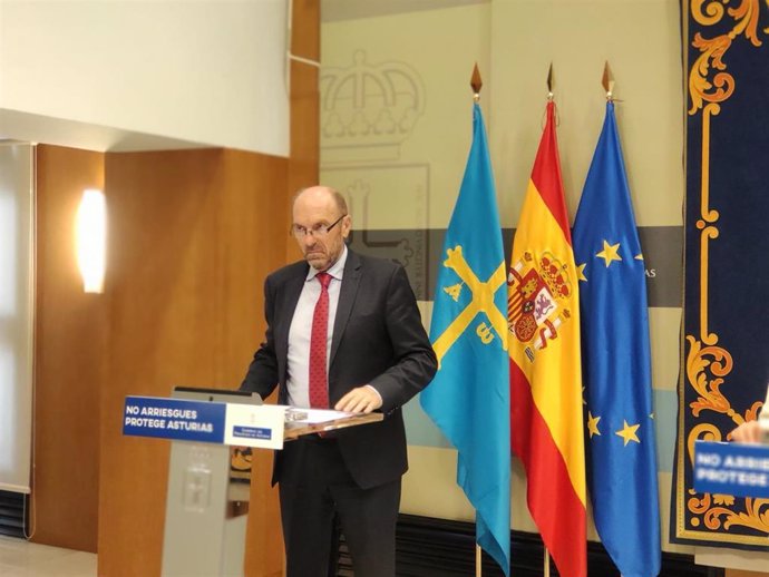 El vicepresidente del Gobierno asturiano, Juan Cofiño.