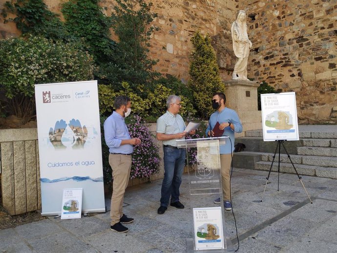 Cáceres lanza una campaña de ahorro de agua ante el bajo nivel del Guadiloba