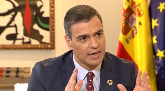 Entrevista al presidente del Gobierno, Pedro Sánchez