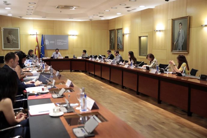 El vicepresidente segundo del Gobierno, Pablo Iglesias, preside la primera Comisión Delegada para la Agenda 2030