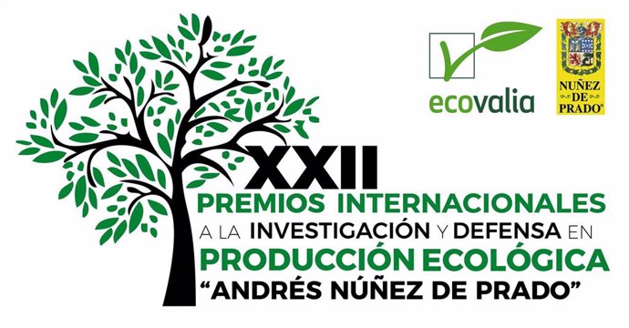 Cartel de los Premios Internacionales a la Investigación y Defensa en Producción Ecológica