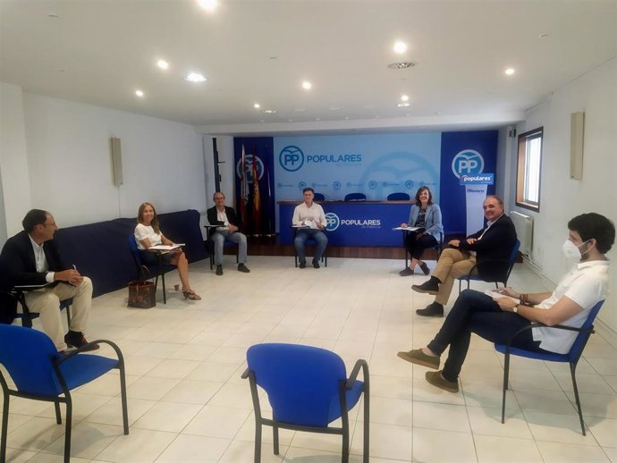 Imagen del Comité de Dirección del PP de Palencia.