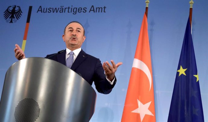 El ministro de Exteriores de Turquía, Mevlut Cavusoglu