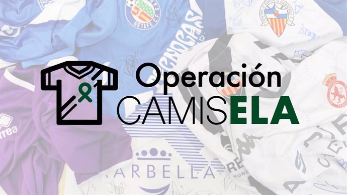 La Operación CamisELA, la cesta de camisetas más grande de la historia del fútbol español para apoyar la investigación sobre la ELA