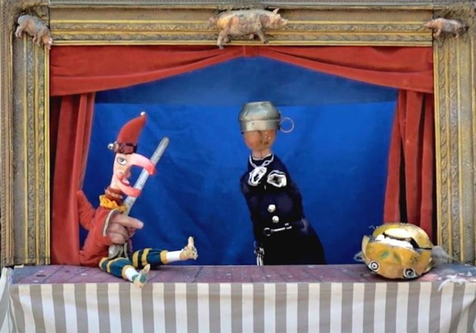 Teatro de títeres de Siesta Teatro en el Museo Picasso Málaga