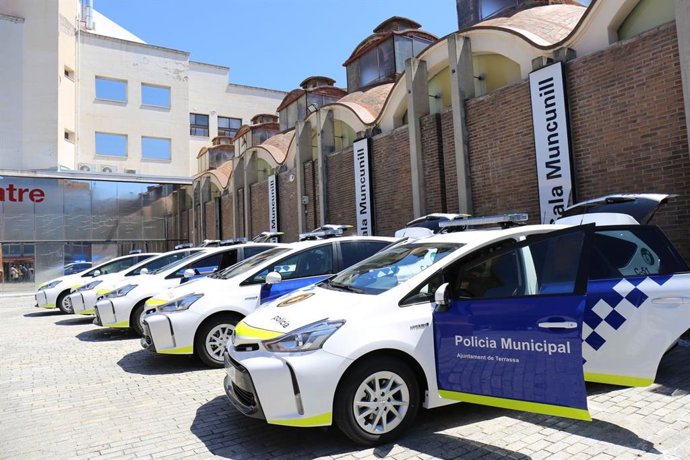 Vehiculos de la Policia Municipal de Terrassa