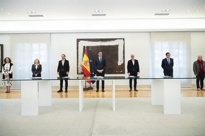 Firma del acuerdo en defensa del empleo