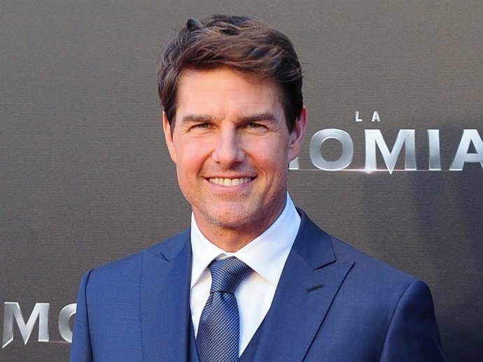 Tom Cruise, durante su última visita a nuestro país para presentar la película "La momia"