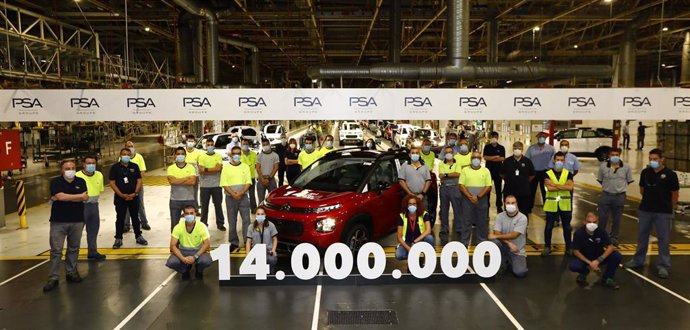 PSA Figueruelas alcanza sus 14 millones de unidades producidas.