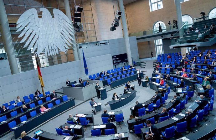 Una sesión del Bundestag