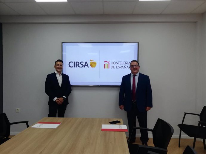 Firma de acuerdo entre Cirsa y Hostelería de España