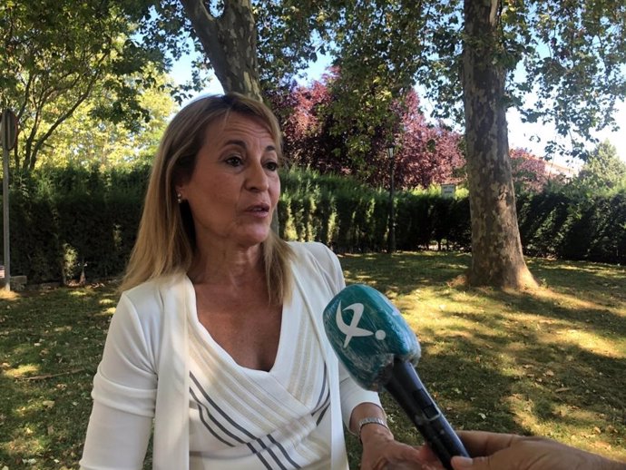 La diputada del PP en la Asamblea de Extremadura Elena Nevado