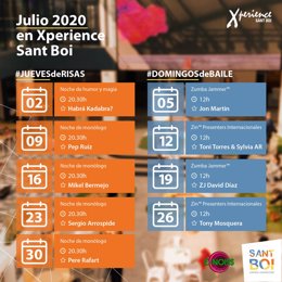 Actividades en julio en Xperience Sant Boi