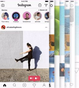 Instagram prueba a mostrar todas las historias en una página a pantalla completa