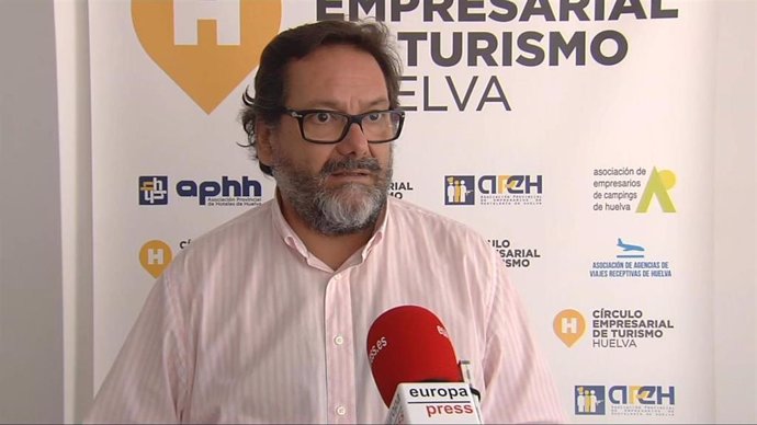 Secretario general del Círculo Empresarial de Turismo de Huelva (CETH), Rafael Barba.