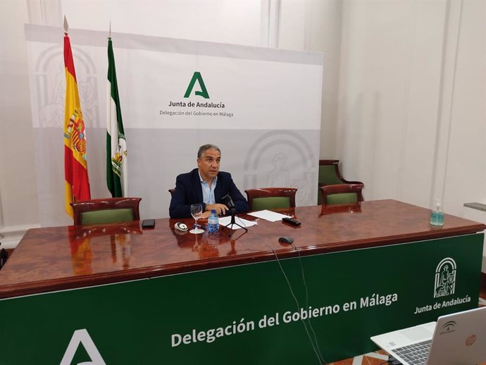 El consejero de la Presidencia, Administración Pública e Interior, Elías Bendodo, participa en la Junta Regional de la Unidad de Policía Adscrita a la Comunidad Autónoma de Andalucía.