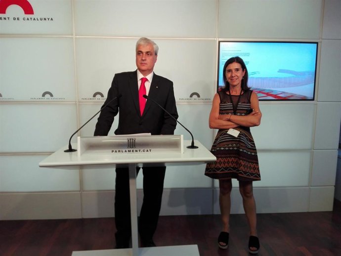 El exconseller Germ Gordó comparece ante la prensa en el Parlament (archivo)