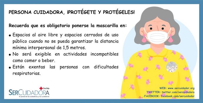 Consejos para personas cuidadoras.