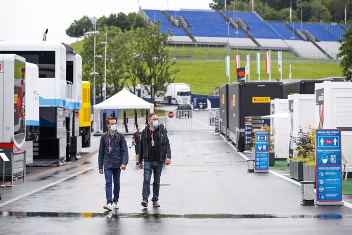 Fórmula 1/GP Austria.- Las pruebas de coronavirus de la Fórmula 1 y la FIA se sa
