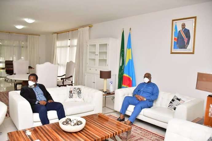 El expresidente Joseph Kabila y el presidente, Felix Tshisekedi