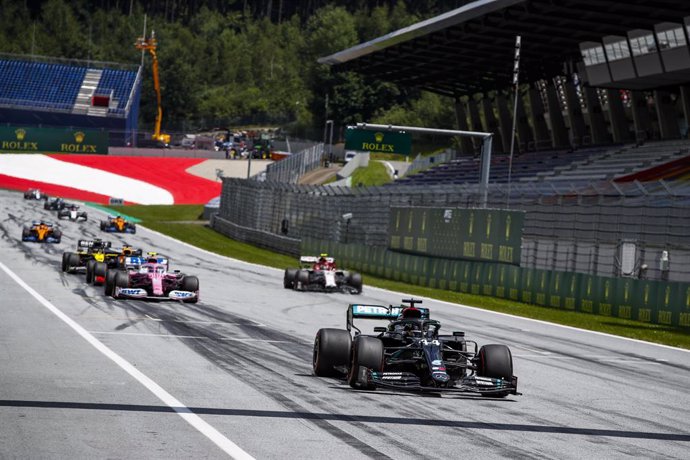 Fórmula 1/GP Austria.- Mercedes retoma la acción sin rival y Sainz saldrá octavo