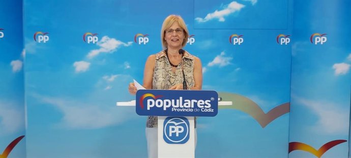 María José García Pelayo, diputada nacional del PP por Cádiz, en una foto de archivo.