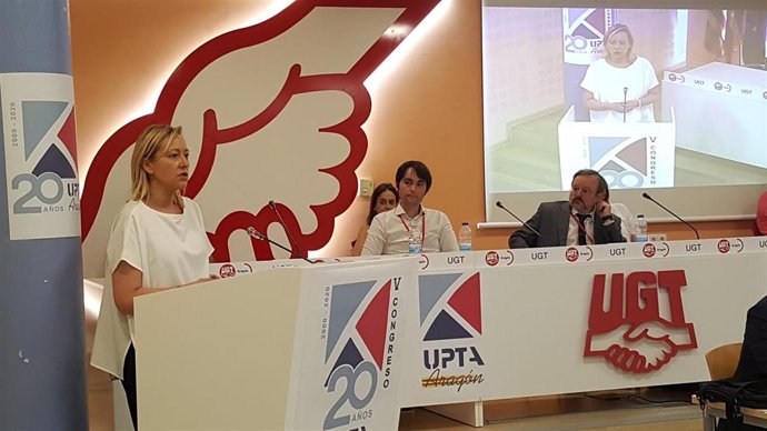 Marta Gastón participa en el V Congreso UPTA Aragón.